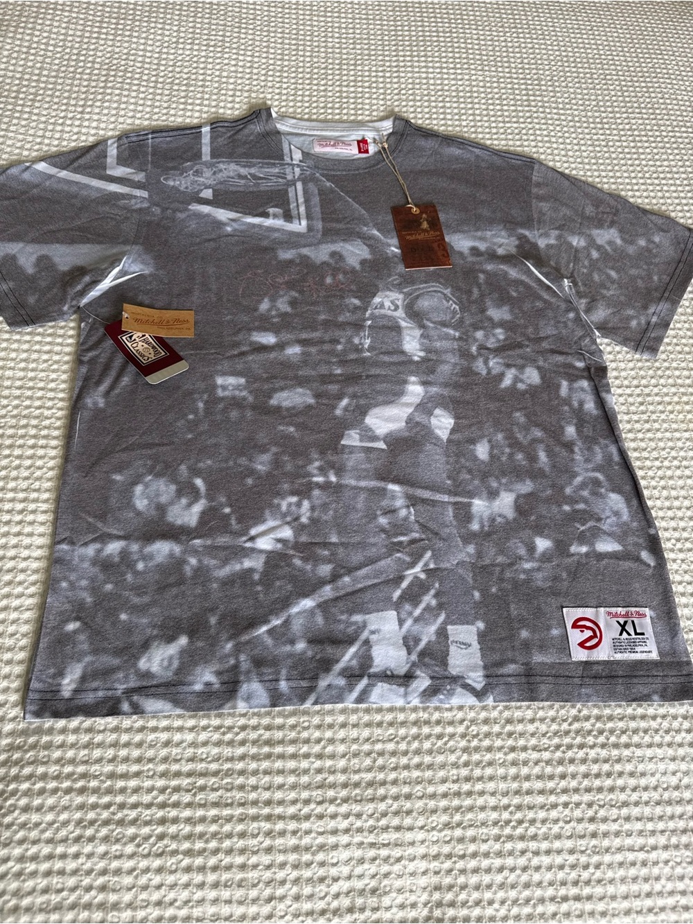 Brand Nee Mitchell & Ness Atlanta Hawks Spud Webb Above The Rim All over w tags - Picture 6 of 6